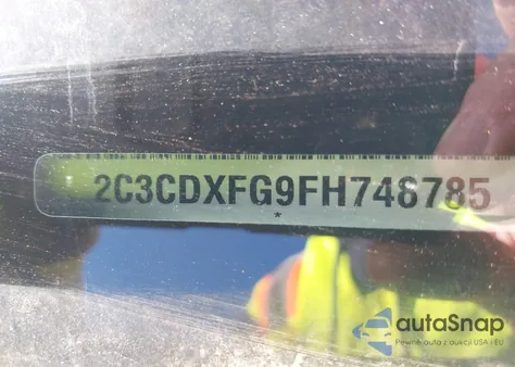 2015 Dodge Charger Se из США, поврежденный, VIN 2C3CDXFG9FH748785